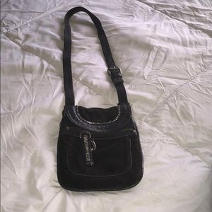 Juicy Couture, black velvet, cross body